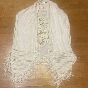 Forgotten grace Boho vibe vest